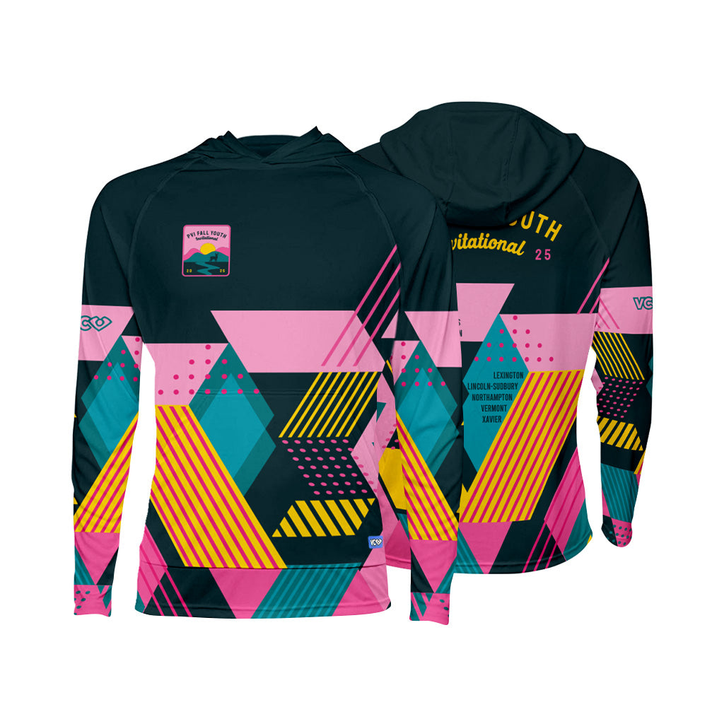 PVI Fall Invite Geo Pink Revolution Hoodie