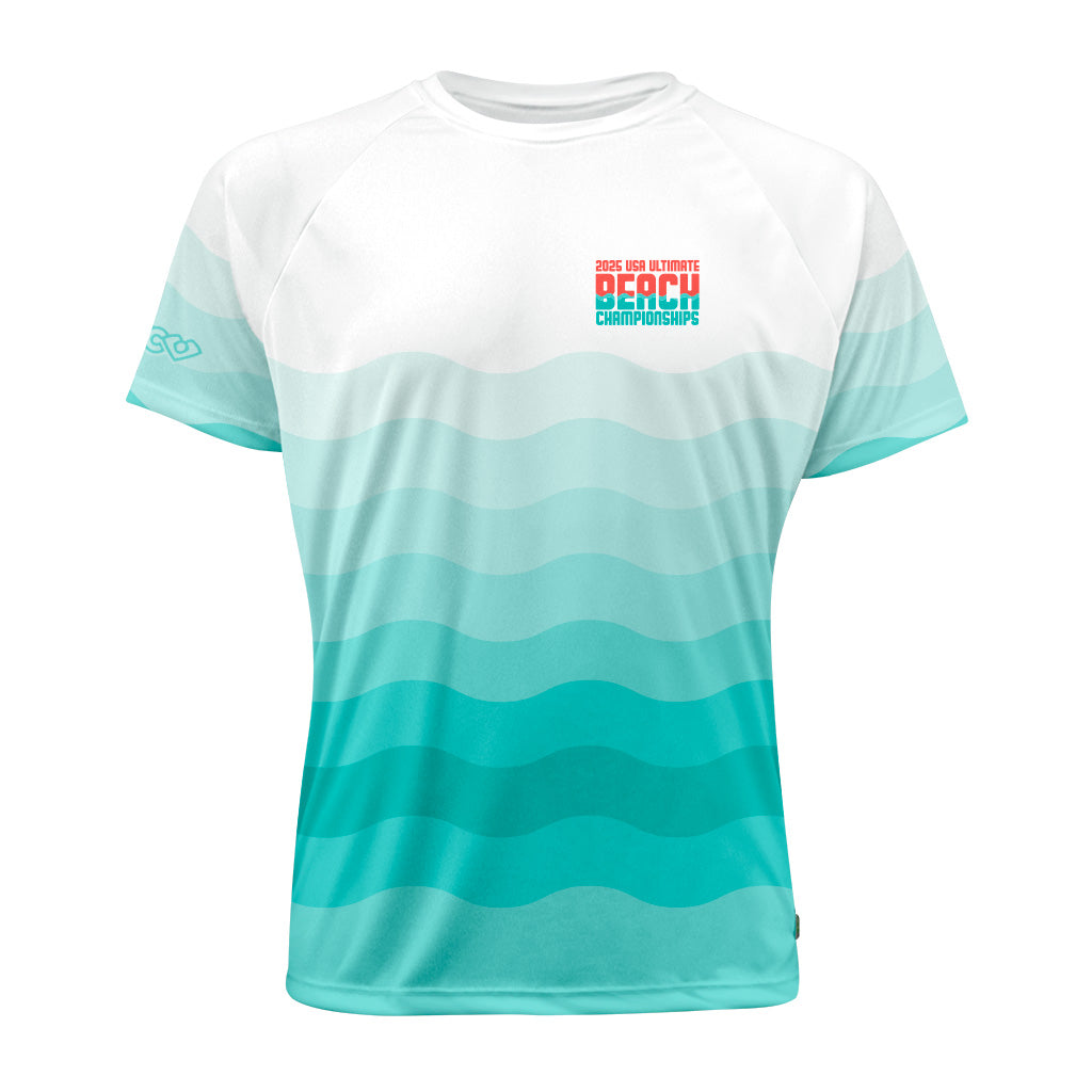USAU Beach Championships 2025 Waves Raglan Jersey
