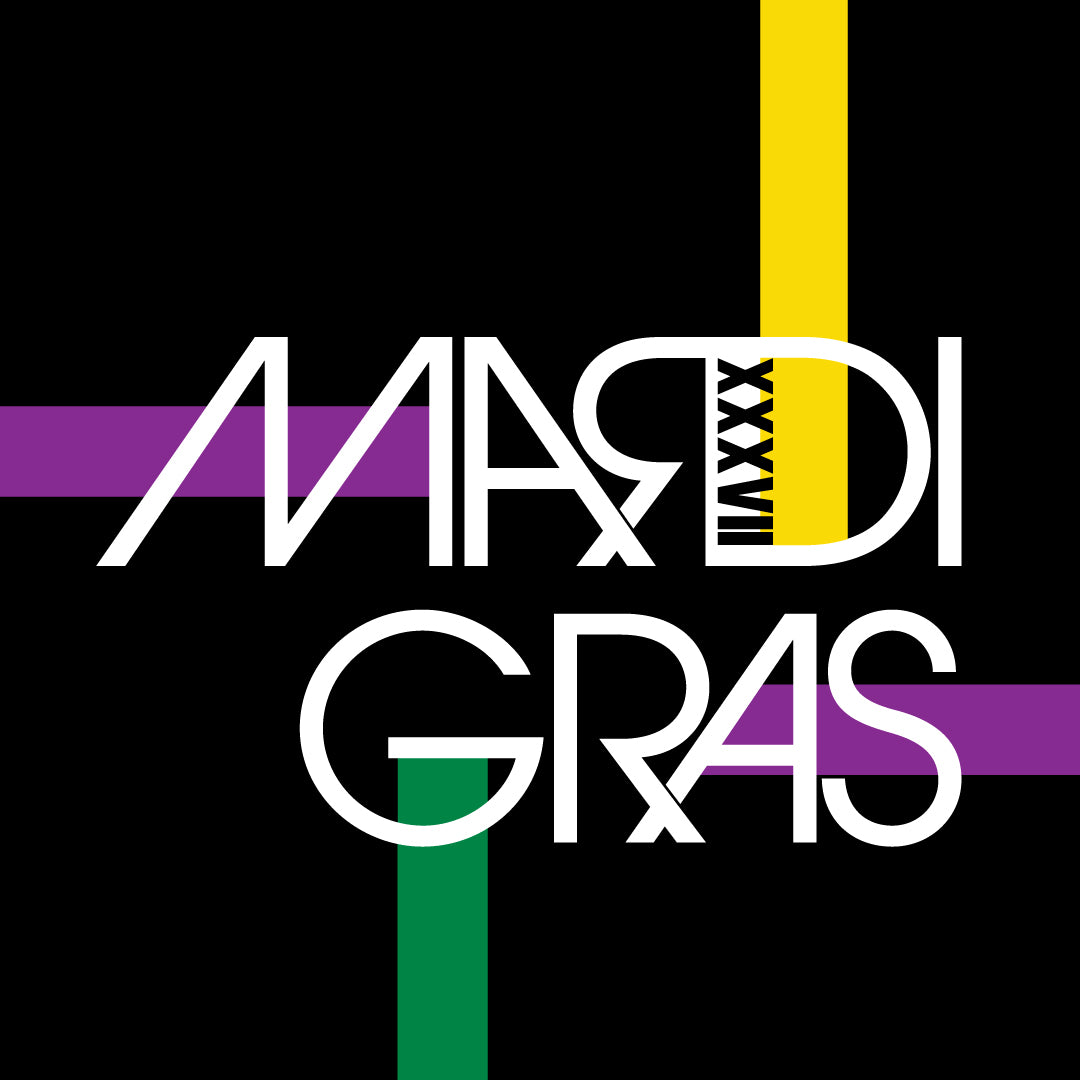 Mardi Gras 2025 banner