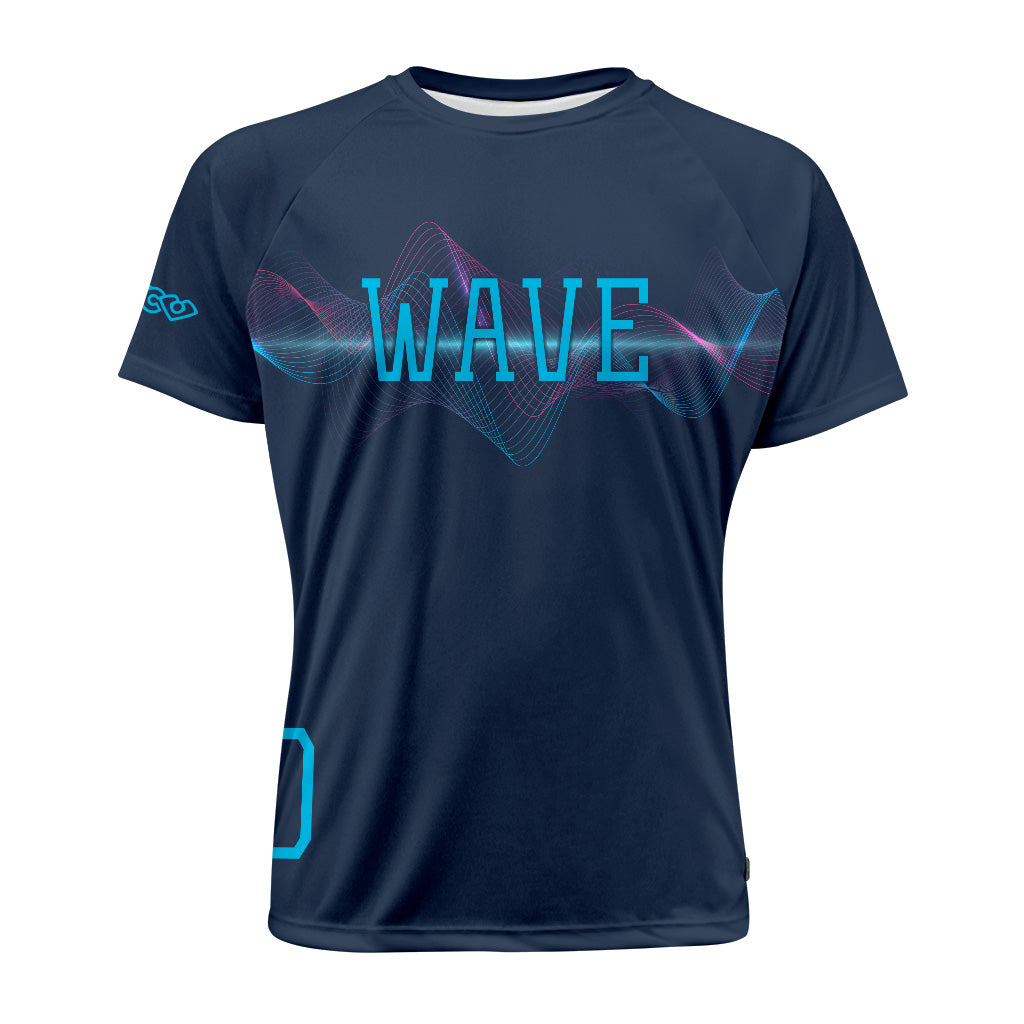 Baltimore Wave Fan Dark Raglan Jersey