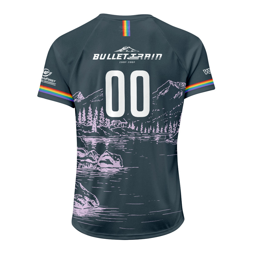 Bullet Train Dark Raglan Jersey