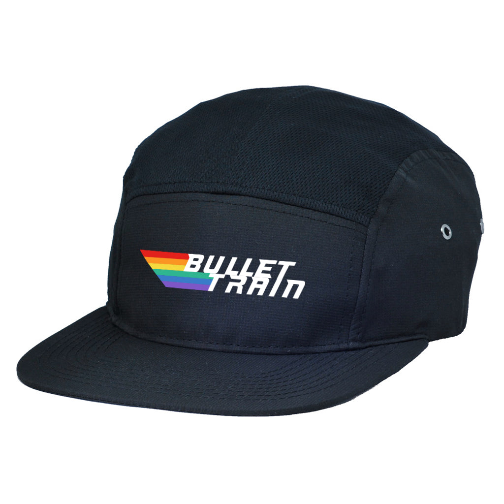 Bullet Train Performance Mesh Five Panel Hat