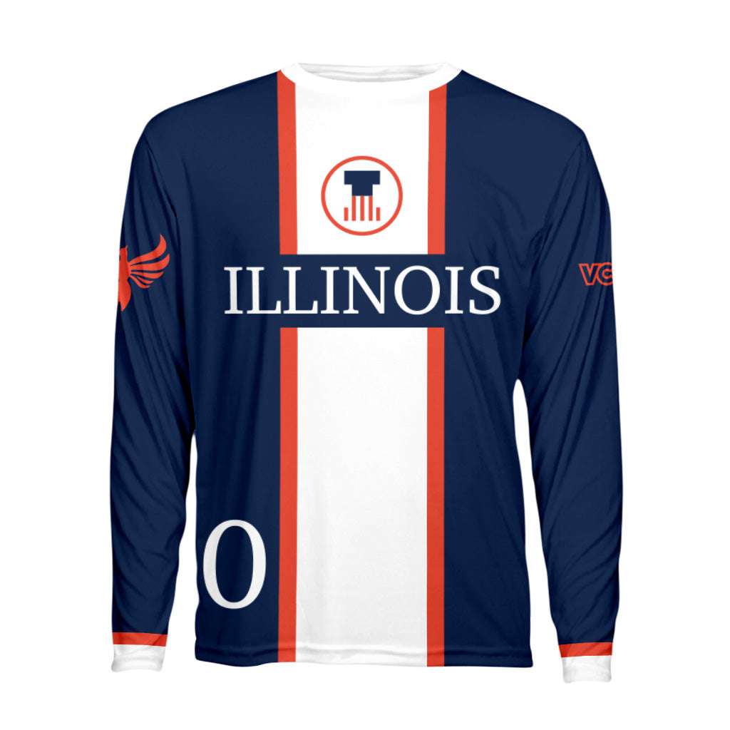 Illinois Rise Classic Dark Long Sleeve