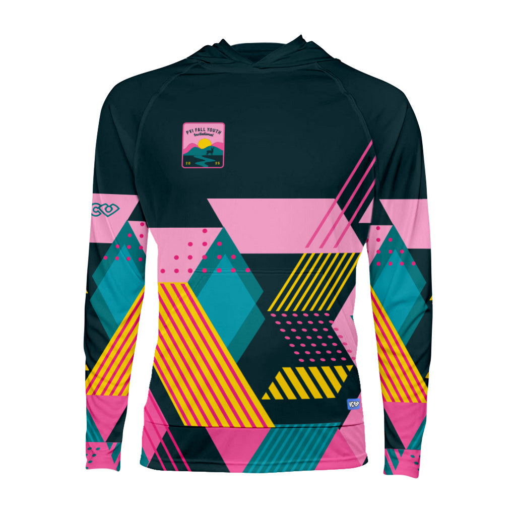 PVI Fall Invite Geo Pink Revolution Hoodie