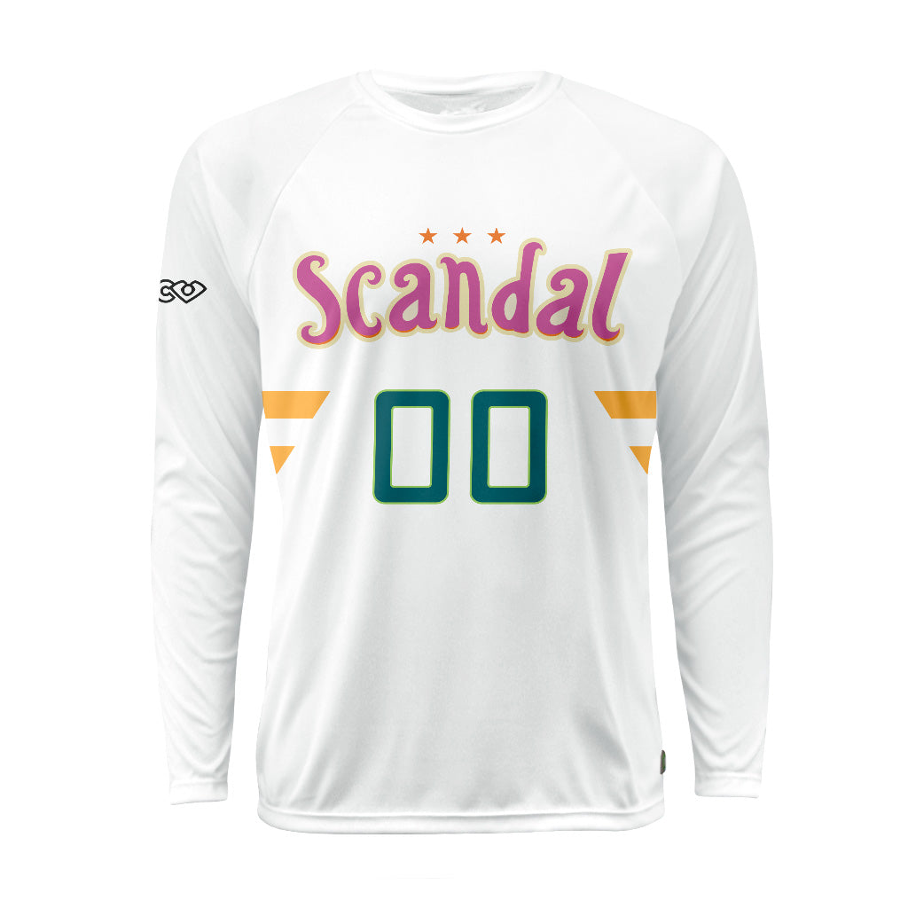 DC Scandal Light Raglan Long Sleeve