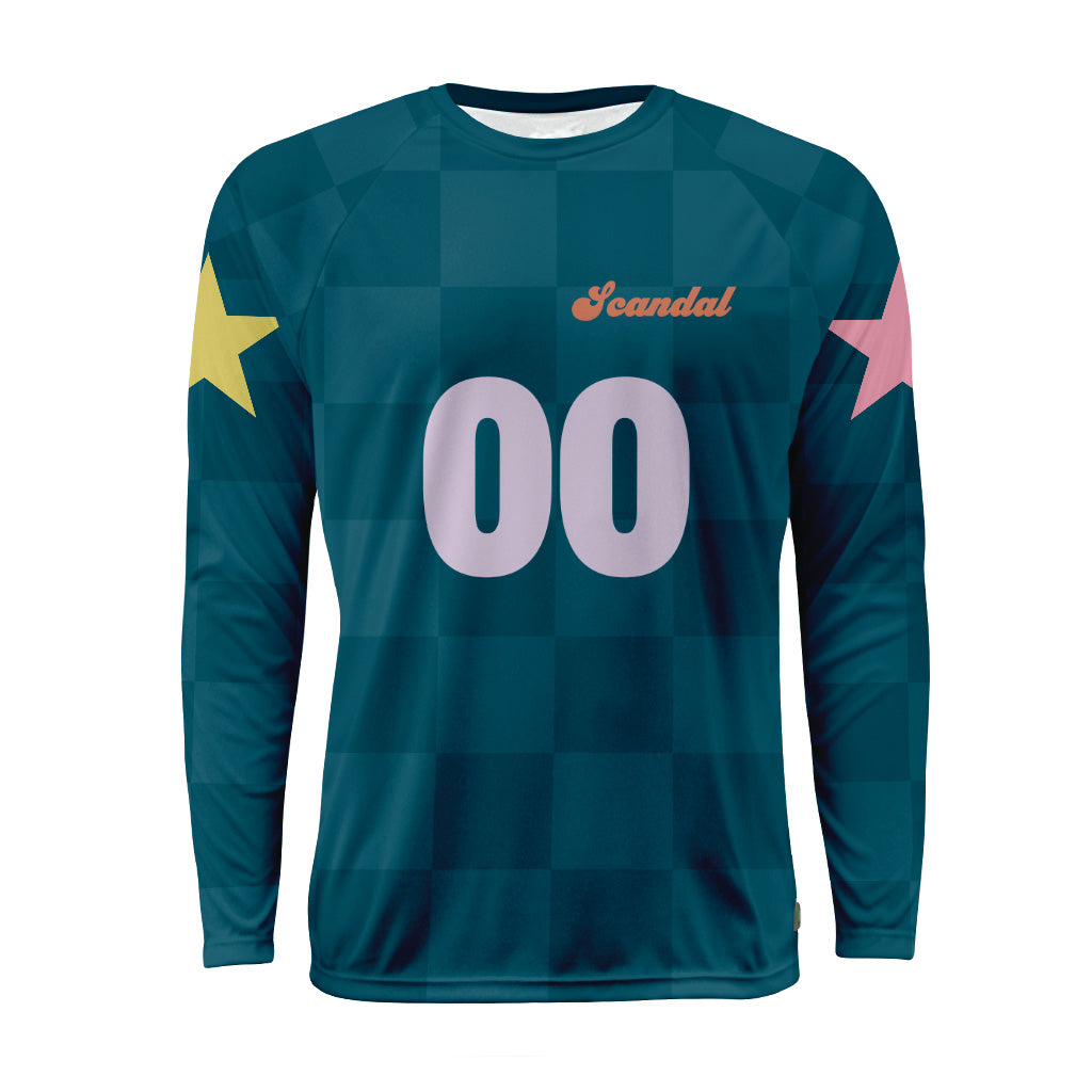 DC Scandal Dark Raglan Long Sleeve