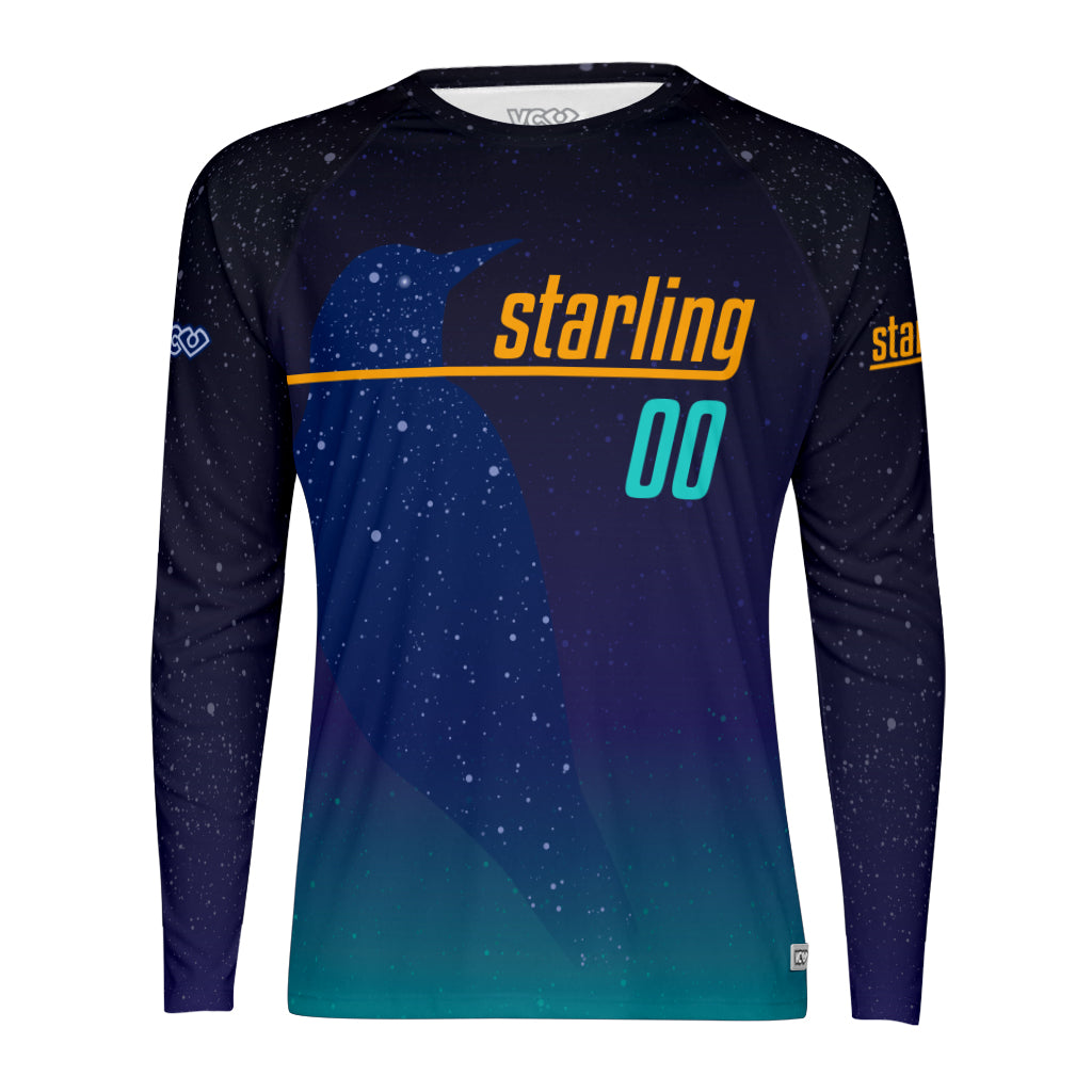 Starling Dark Raglan Long Sleeve