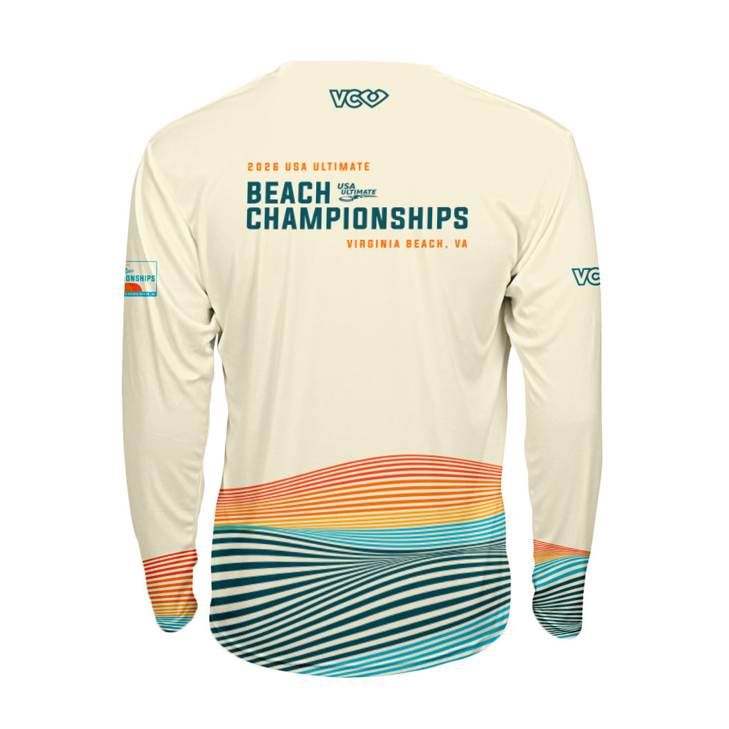 USAU Beach Championships 2026 Waves Light Classic Long Sleeve