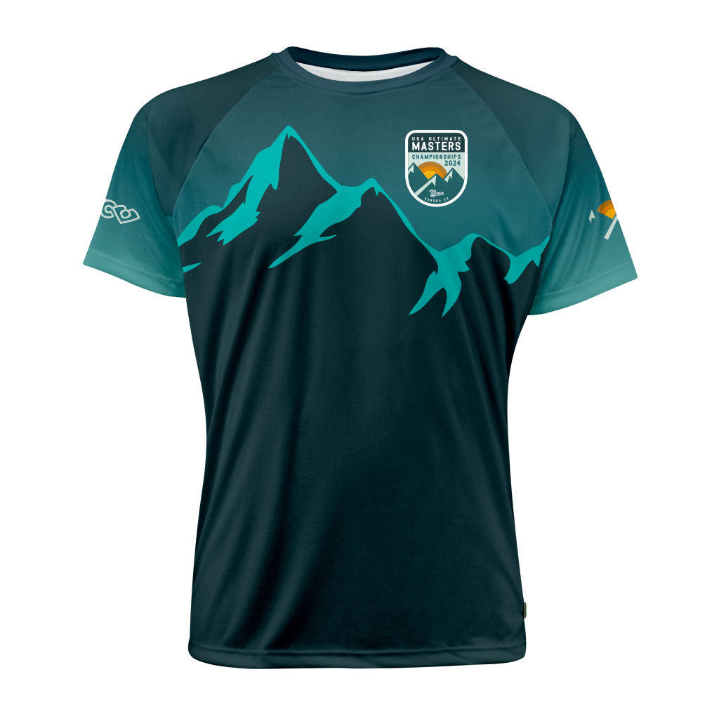 USAU Masters Mountains Raglan Jersey