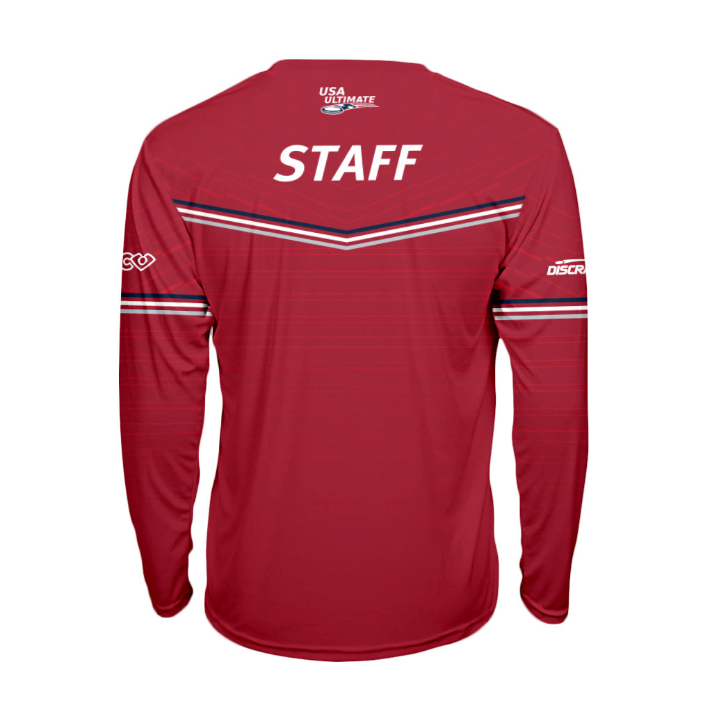 USA Ultimate Staff Red Classic Long Sleeve