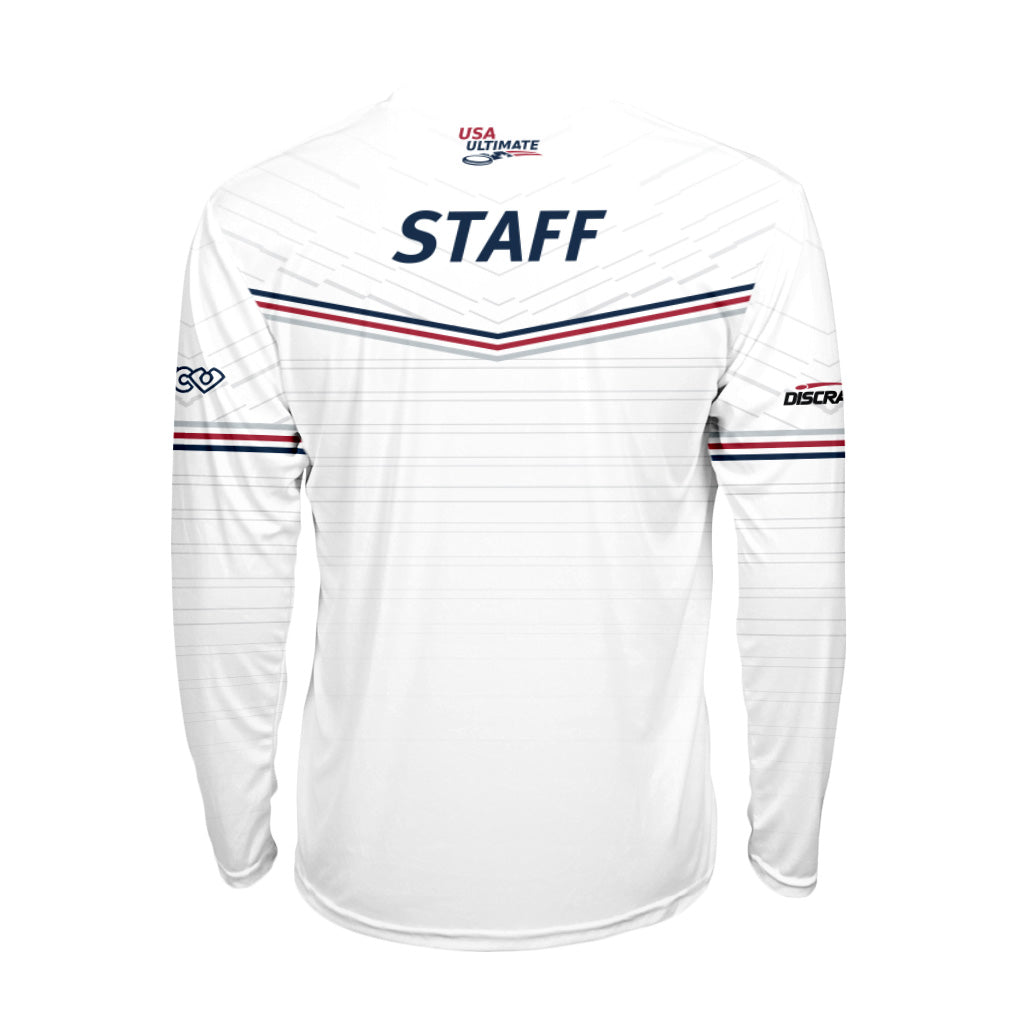 USA Ultimate Staff White Classic Long Sleeve