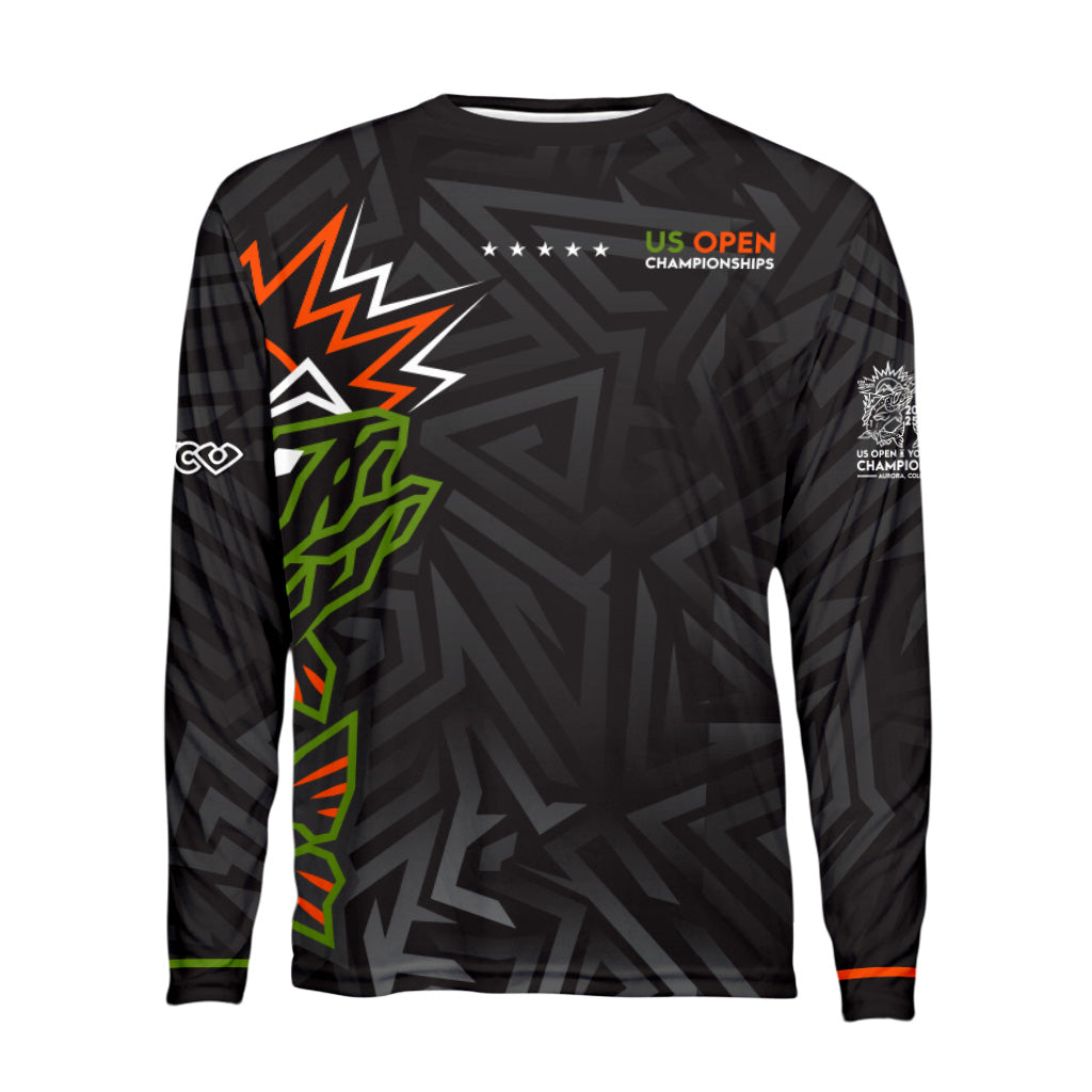 US Open 2025 Rapid Fish Black Classic Long Sleeve
