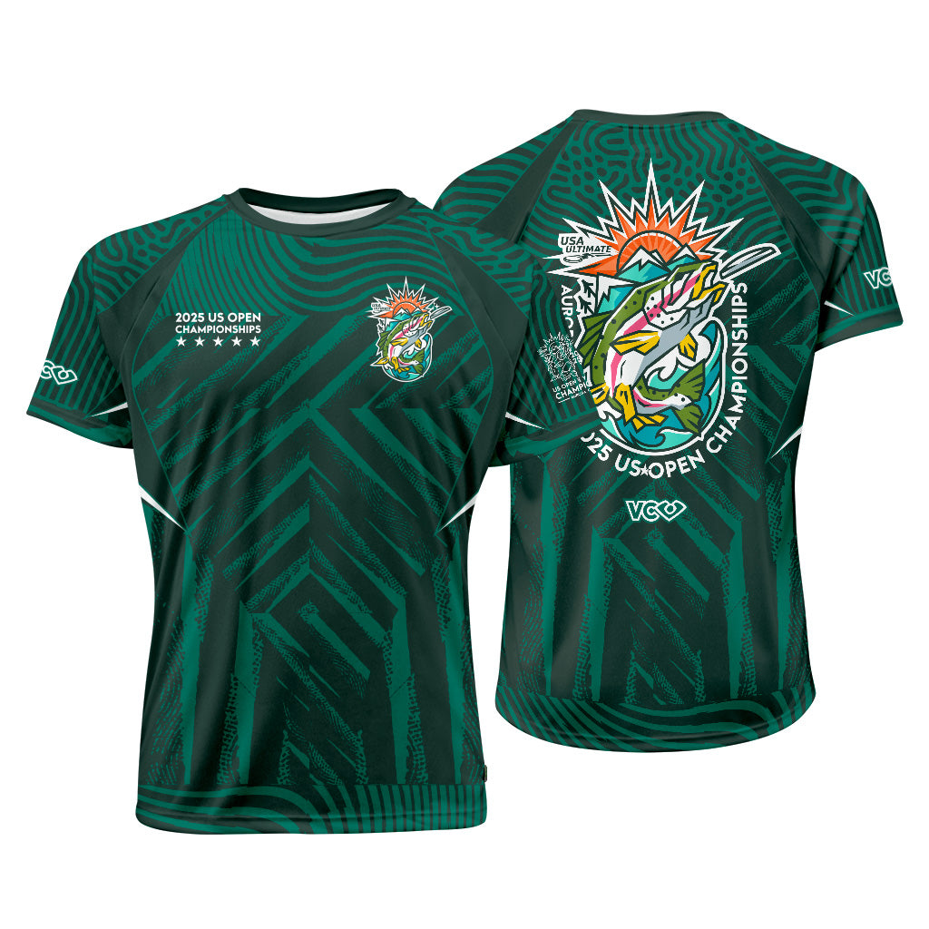 US Open 2025 Green Spawn Raglan Jersey