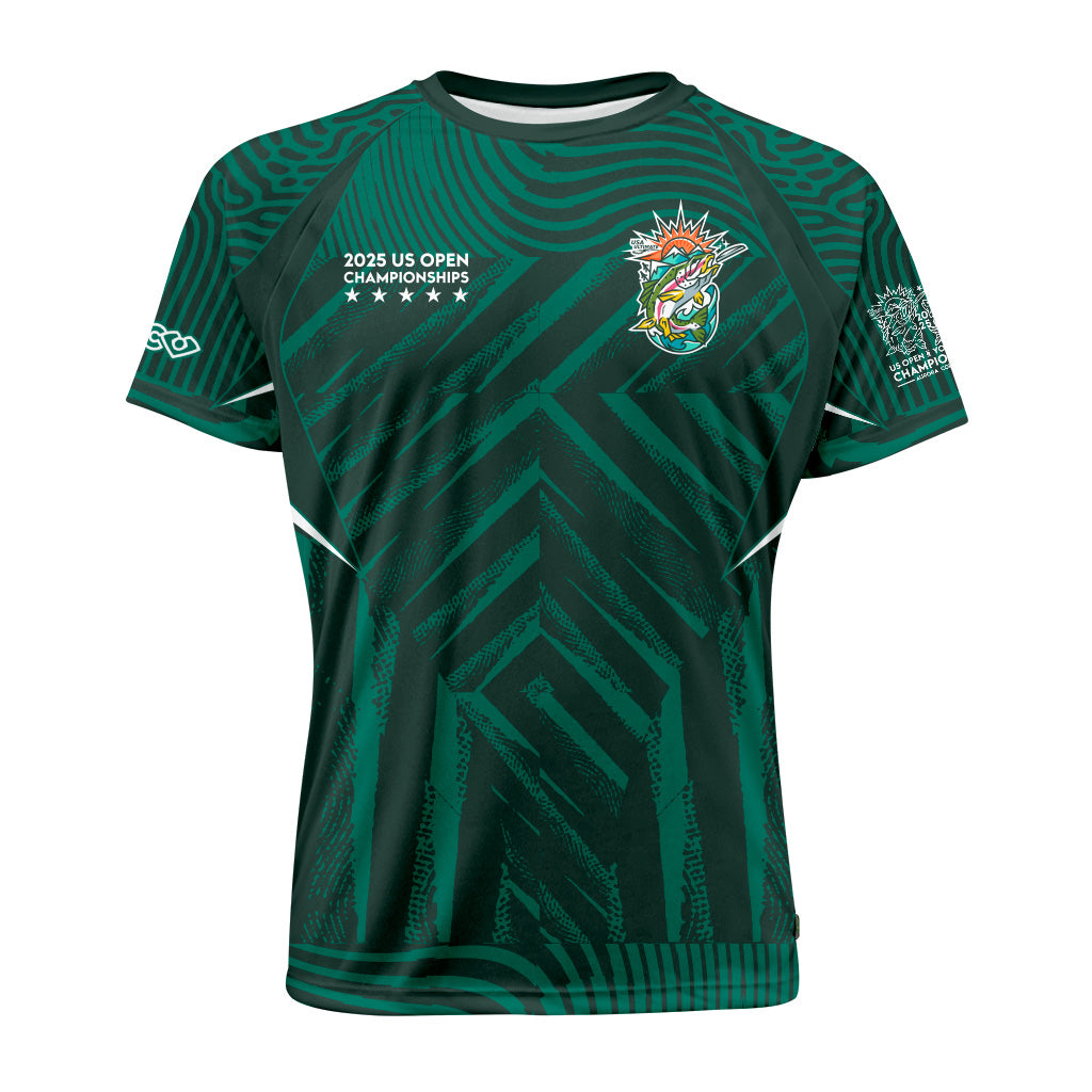 US Open 2025 Green Spawn Raglan Jersey