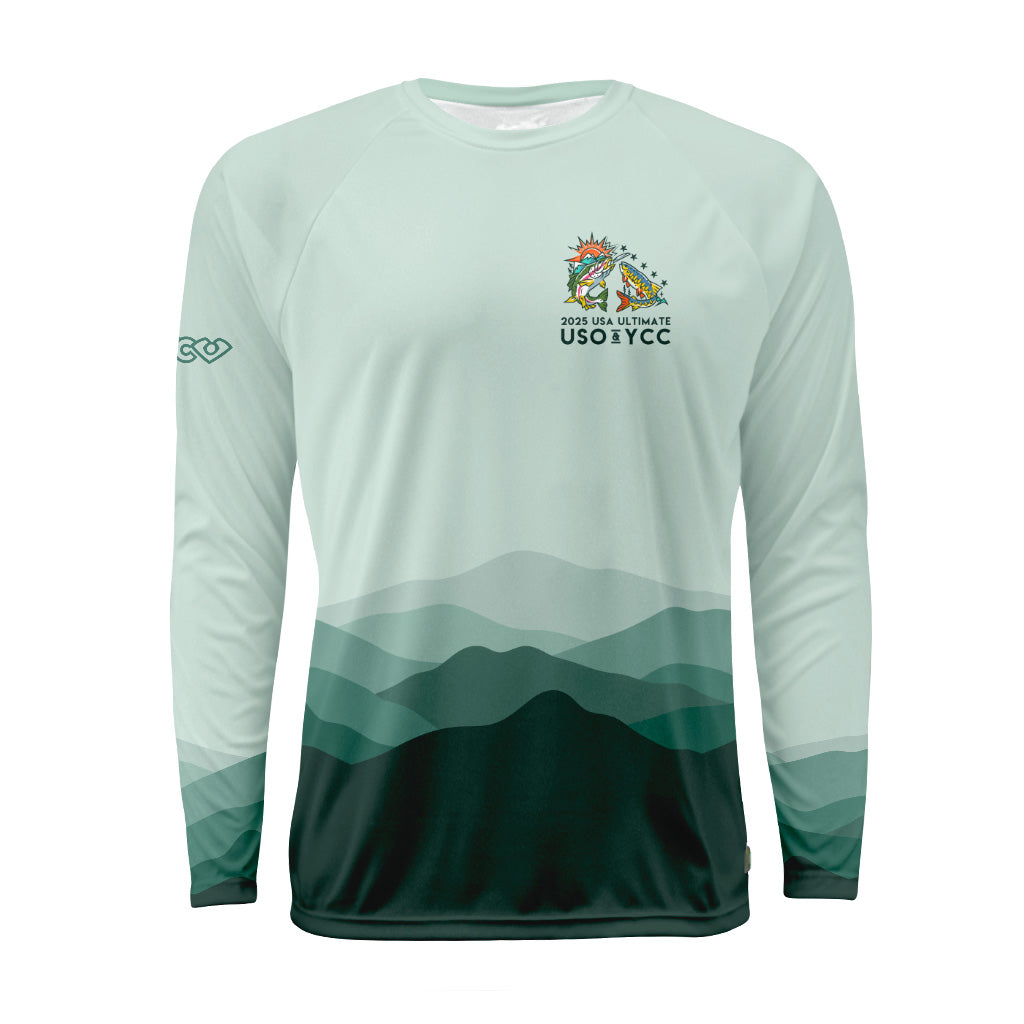 USO+YCC 2025 Mountains Light Raglan Long Sleeve