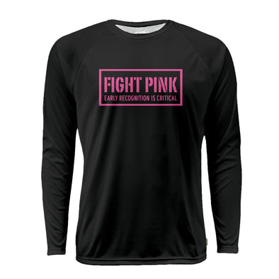 Fight Pink Raglan Long Sleeve