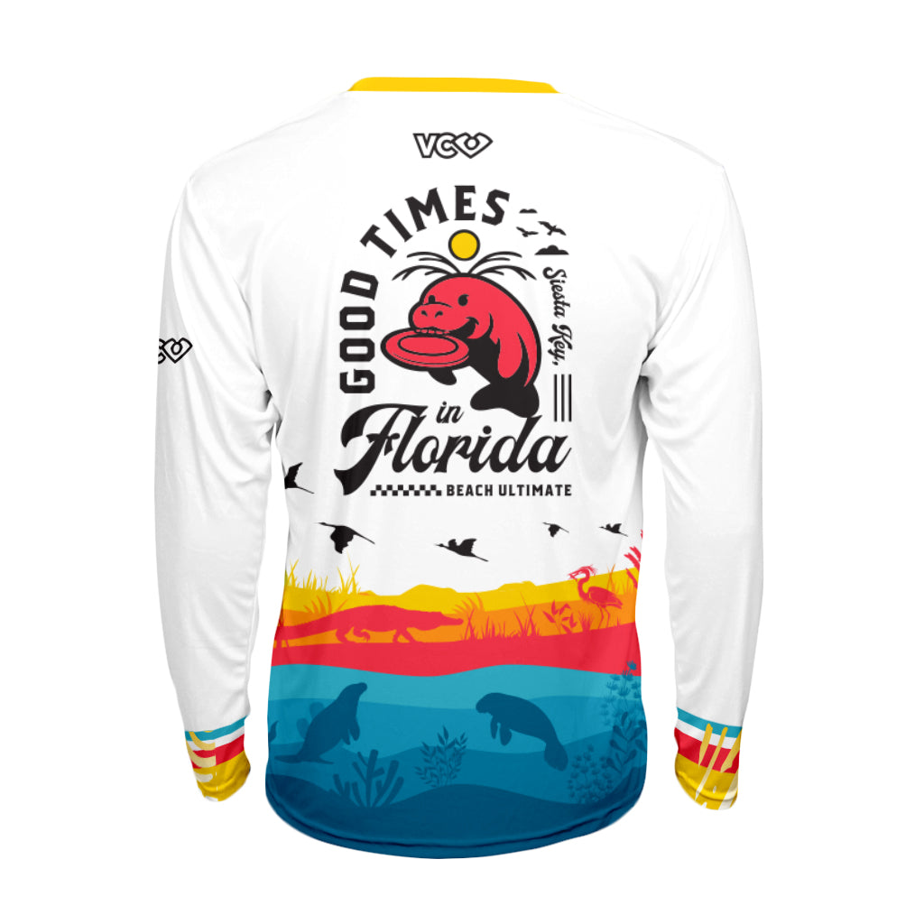 Good Times In Florida Manatee Light Classic Long Sleeve