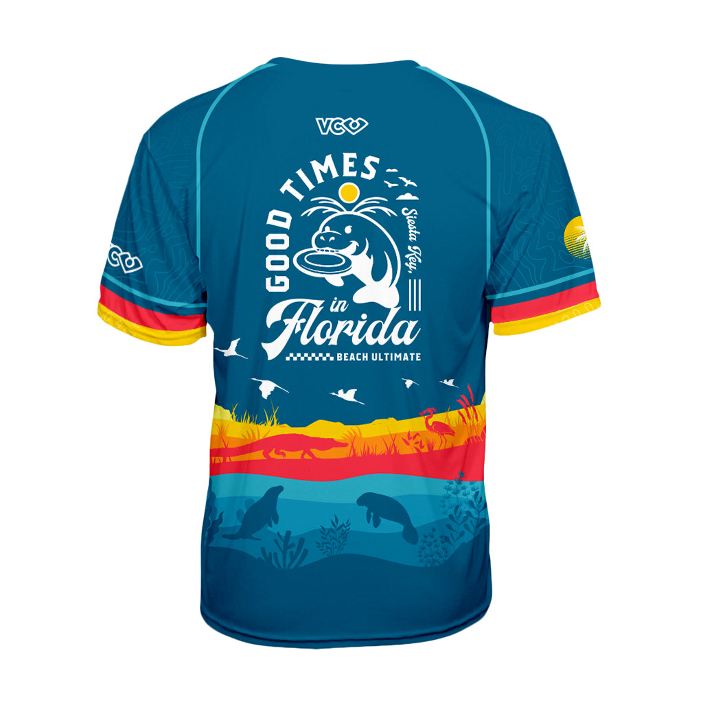Good Times In Florida Manatee Dark Classic Jersey