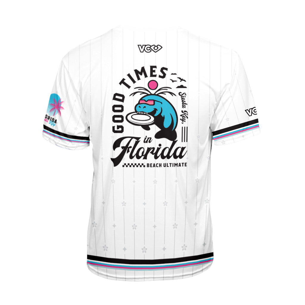 Good Times In Florida Pinstripe Vice Classic Jersey