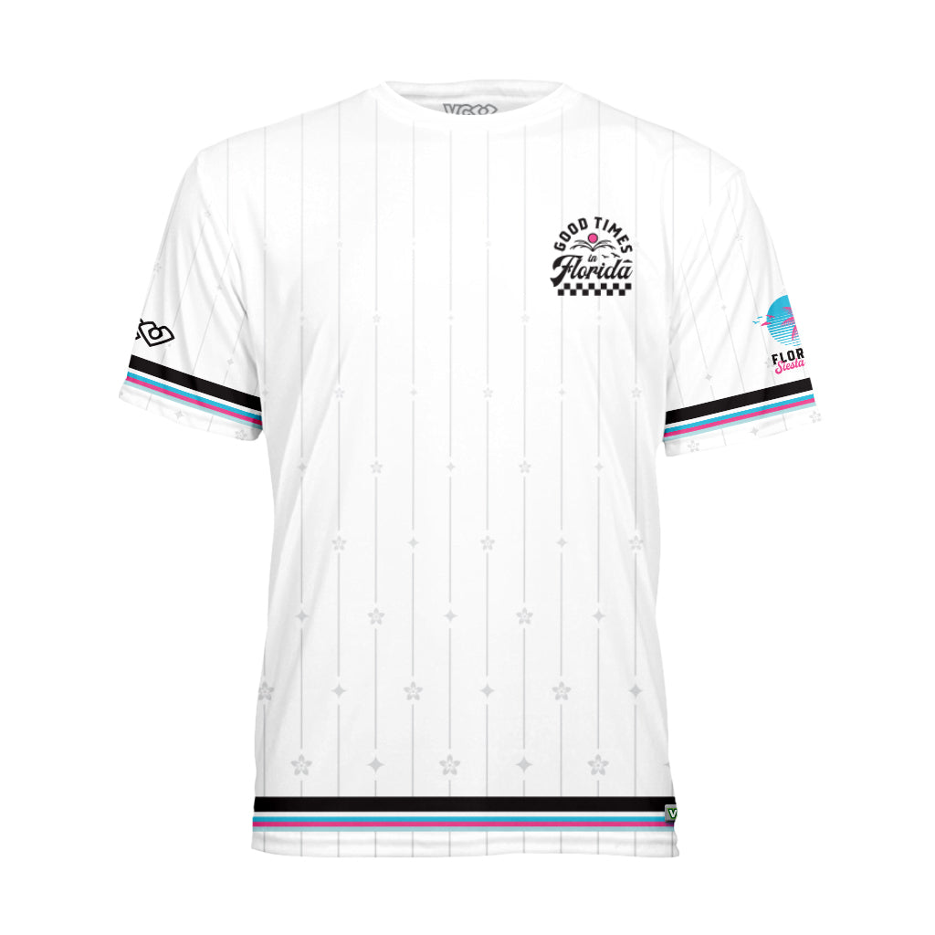 Good Times In Florida Pinstripe Vice Classic Jersey