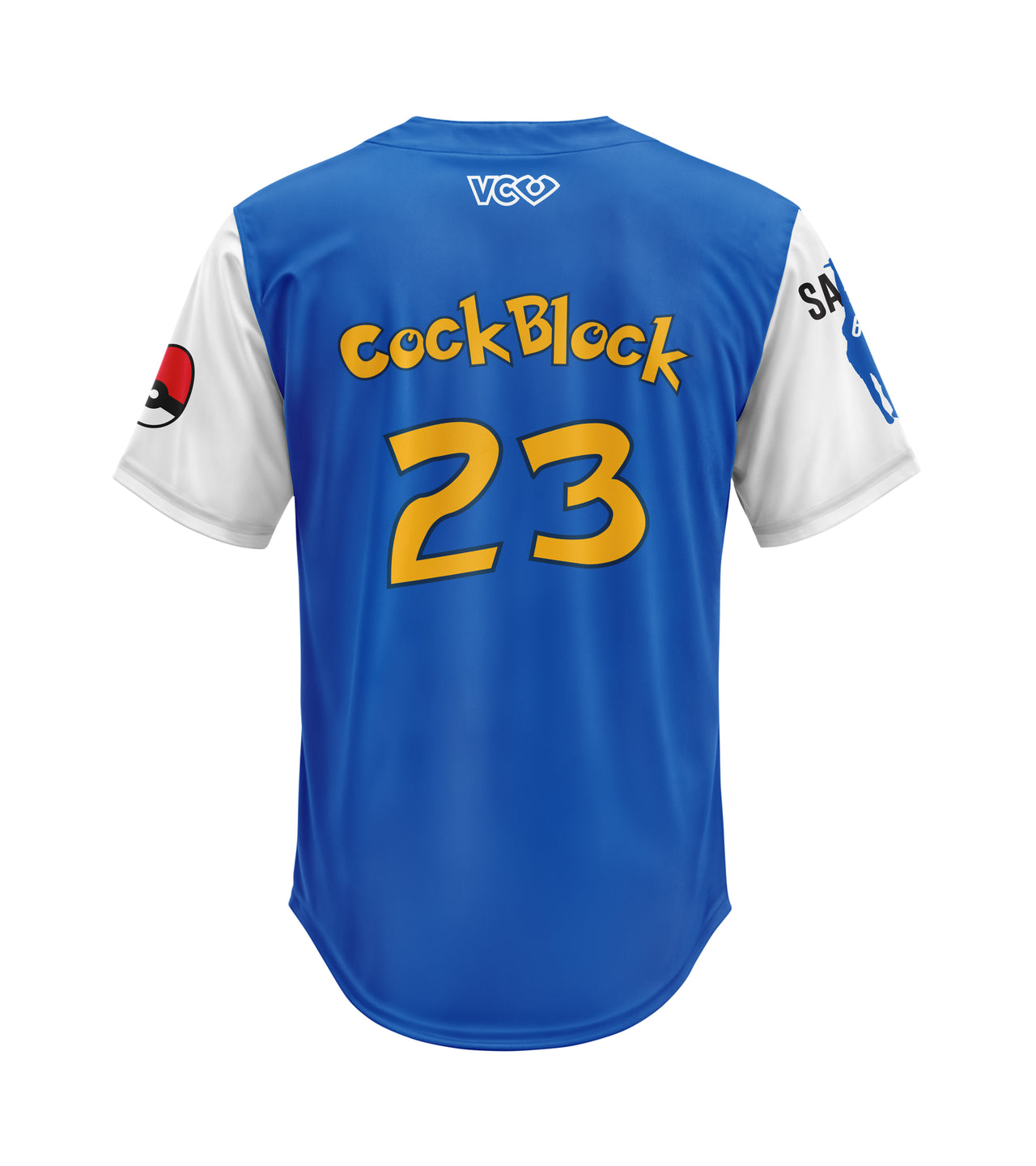 Cockblock Baseball Fan Jersey