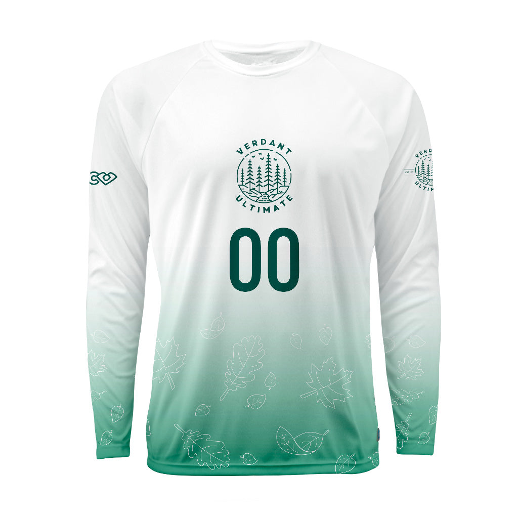 Verdant Fan Light Raglan Long Sleeve