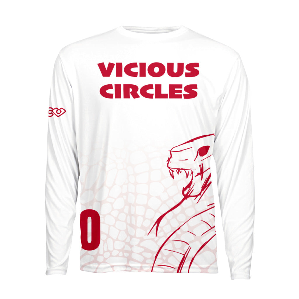 Wesleyan's Vicious Circles Classic Light Long Sleeve