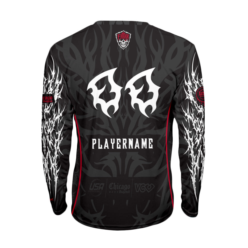 Agent Dodgeball Metal Classic Long Sleeve