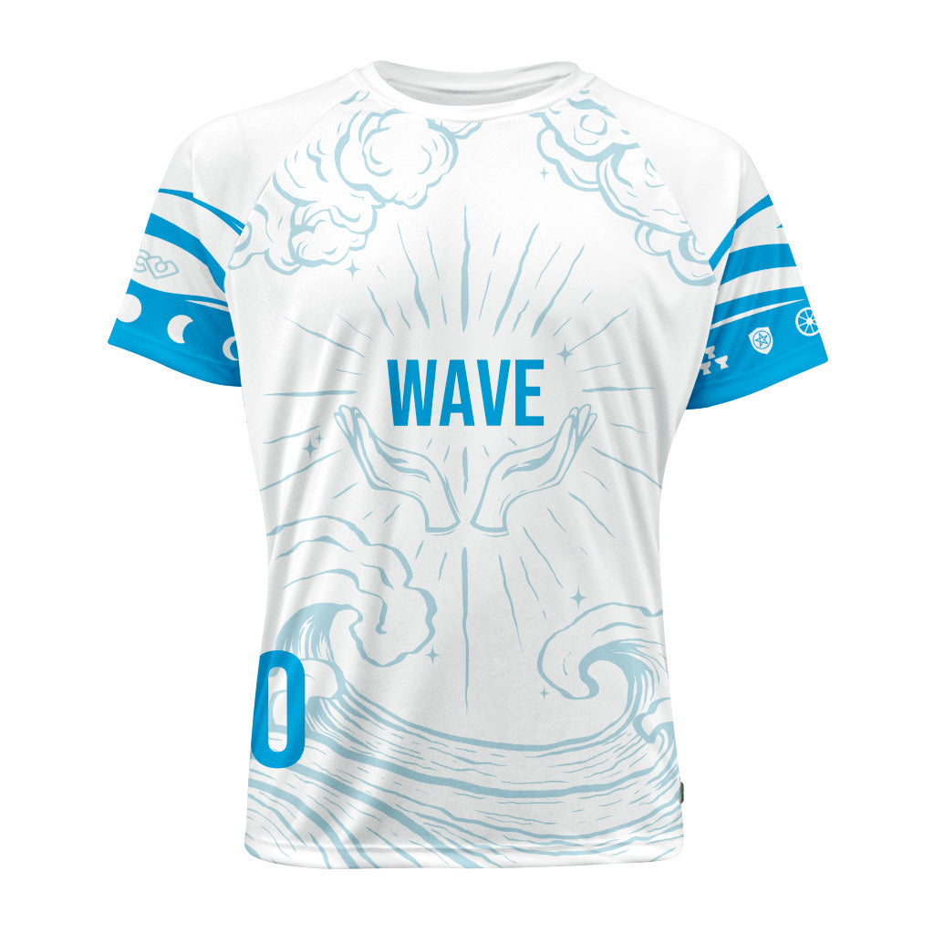 Baltimore Wave Fan Light Raglan Jersey