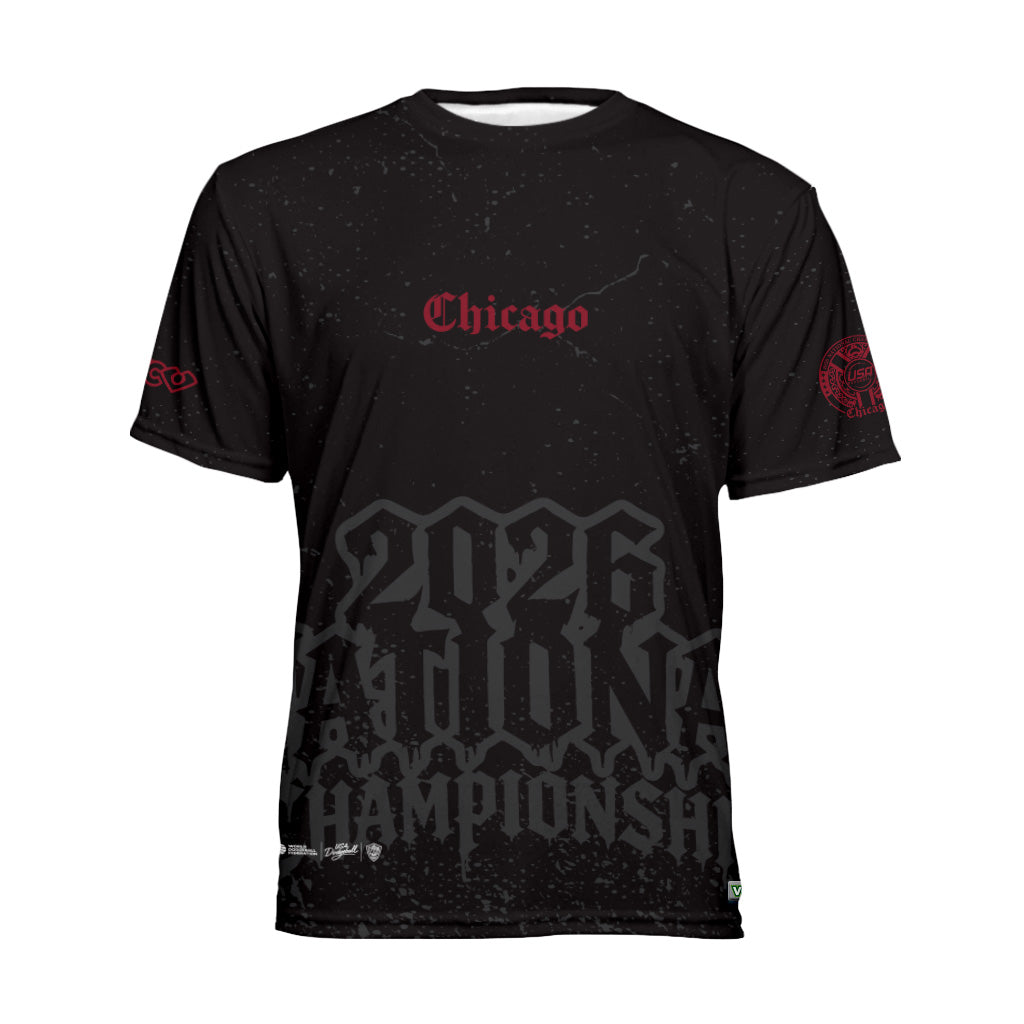 USA Dodgeball Nationals 2026 Black Classic Jersey