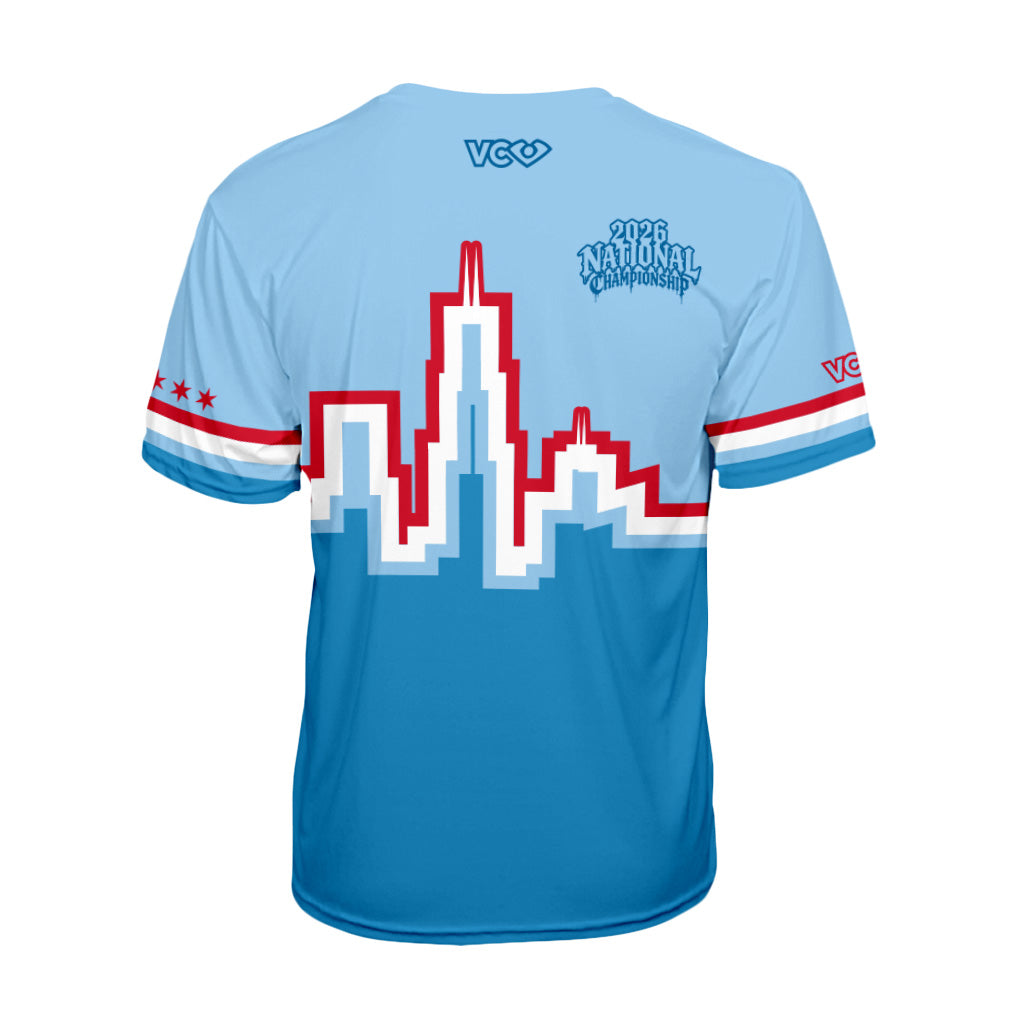 USA Dodgeball Nationals 2026 Blue Classic Jersey