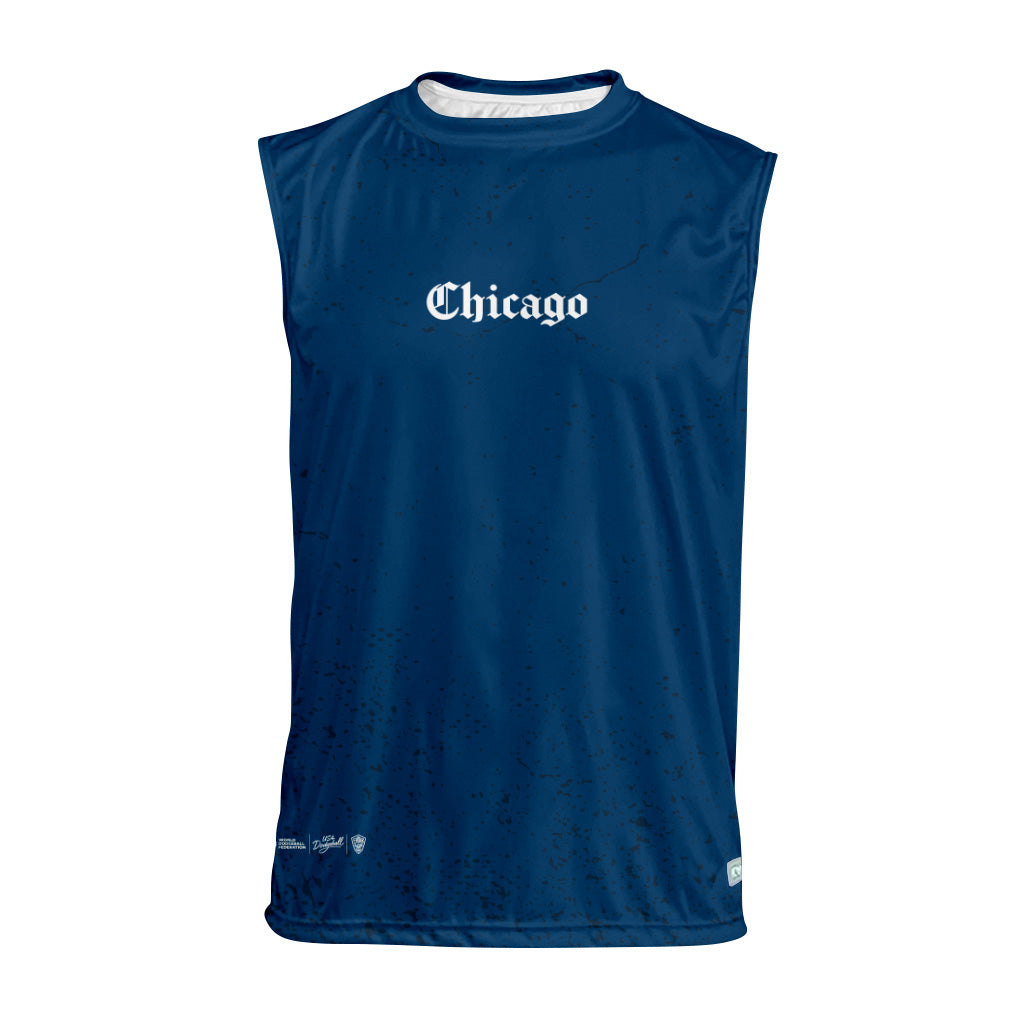 USA Dodgeball Nationals 2026 Navy Sleeveless Jersey