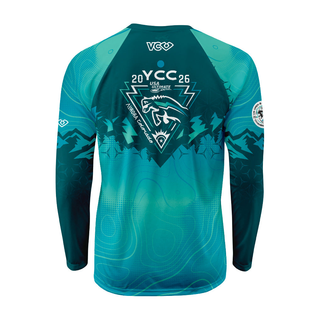 YCC 2026 Peaks Dark Raglan Long Sleeve