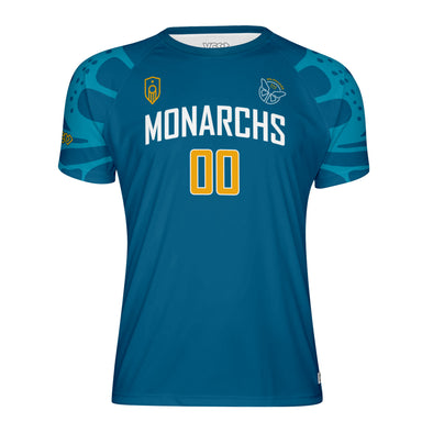 Réplica de camiseta oscura de los Milwaukee Monarchs
